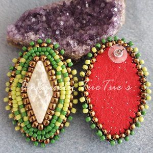 beaded earrings